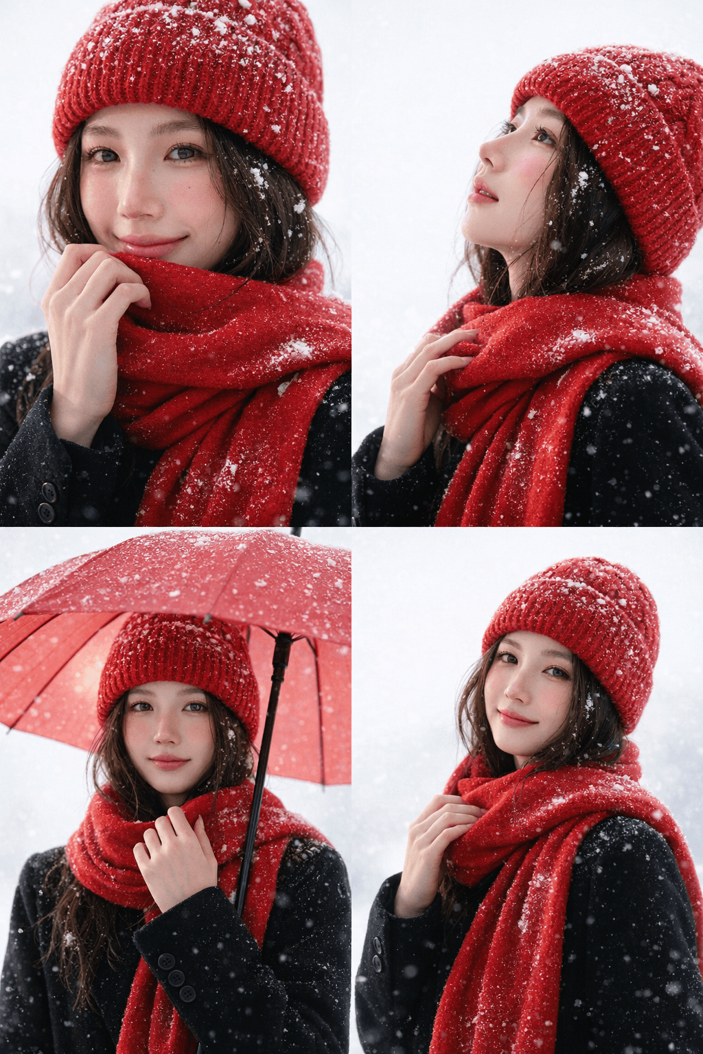 winter portrait photography